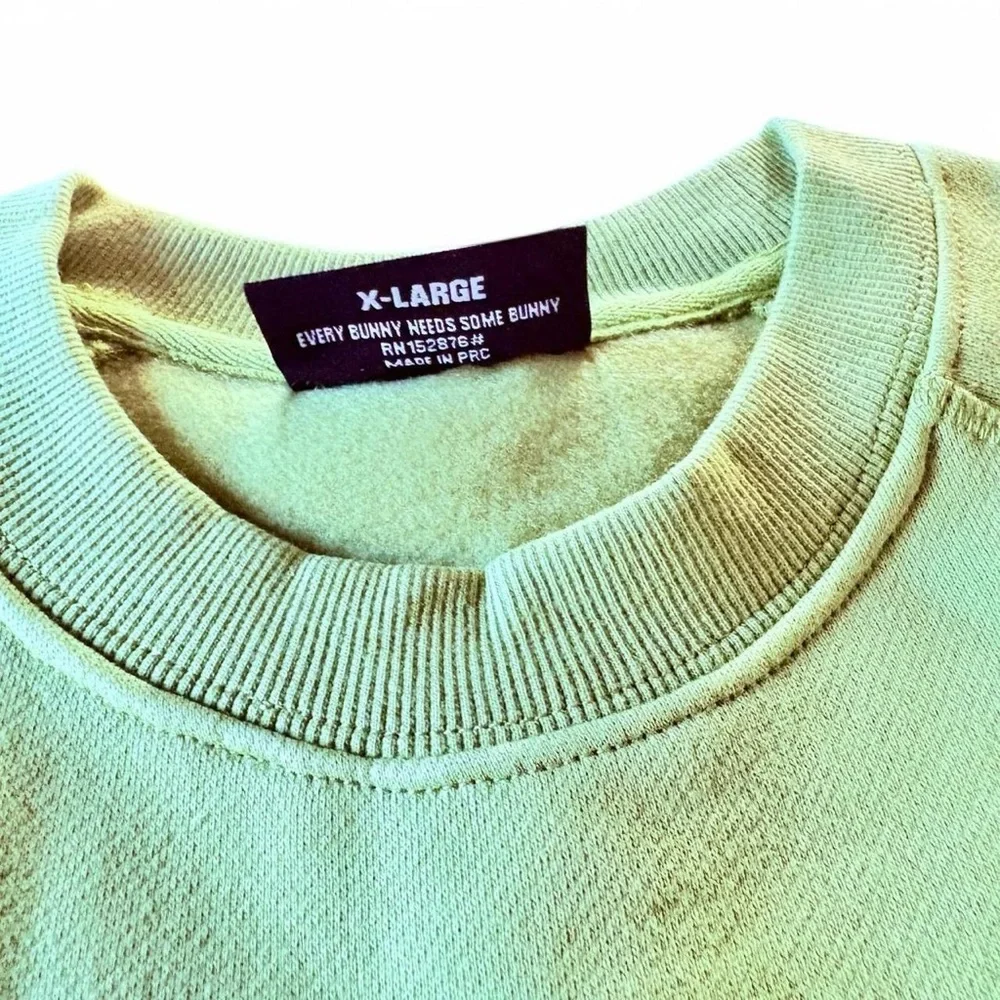 2022 Pleasures X Playboy Bunny Logo Crewneck